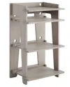 Crosley Radio Gray Soho Turntable Stand In Gray