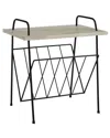 Crosley Radio Natural Wiltshire Turntable Stand In Natural