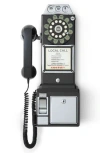 Crosley Radio 'pay Phone' Wall Phone In Black