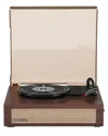 Crosley Radio Walnut Scout Turntable In Brown