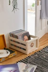 Crosley Record Crate In Natural