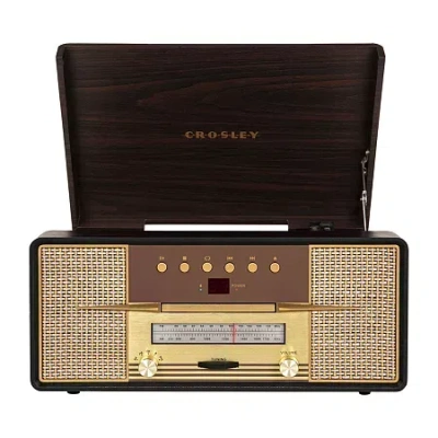 Crosley Rhapsody Entertainment Center In Brown