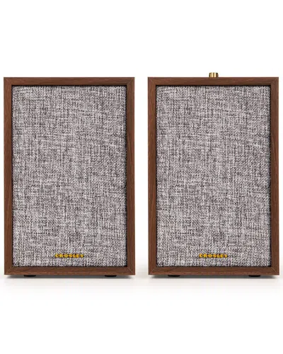 Crosley S200 Stereo Powered Speakers In Brown