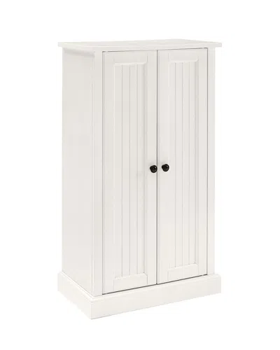 Crosley Seaside Accent Cabinet In White