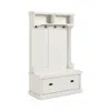 Crosley Seaside Hall Tree In White