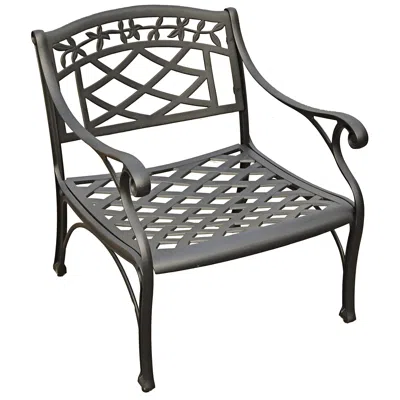 Crosley Sedona Charcoal Black Outdoor Club Chair