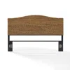Crosley Furniture Serena 82.5" Banana Leaf King Rattan Headboard