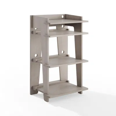 Crosley Soho Turntable Stand In Gray In Brown