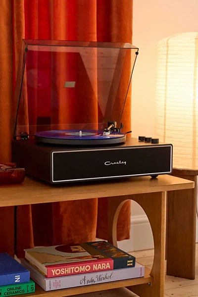 Crosley Stave Bluetooth Record Player In Black At Urban Outfitters