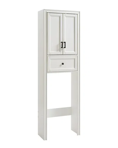 Crosley Tara Space Saver Cabinet In White