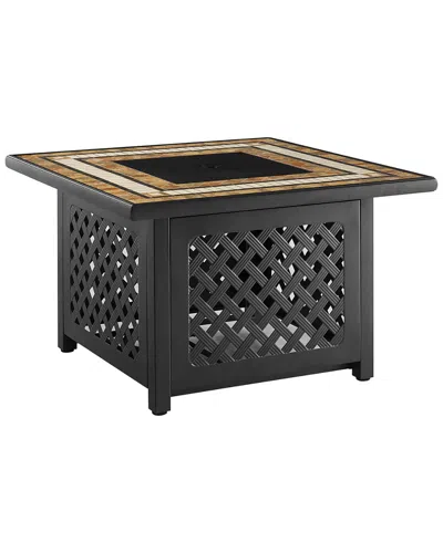 Crosley Tucson Fire Table In Brown