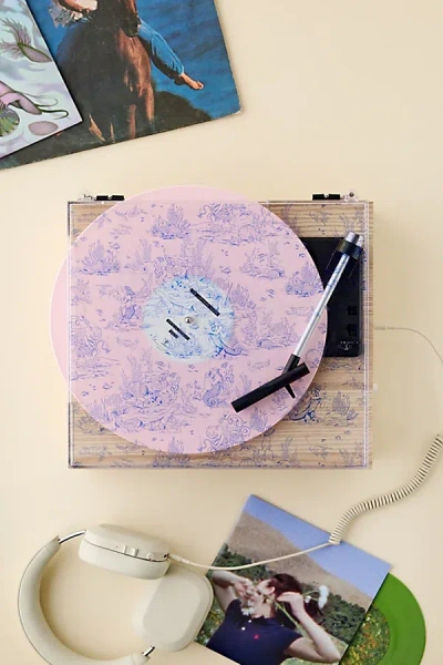 Crosley Uo Exclusive Scout Mermaid Record Player In Tan At Urban Outfitters