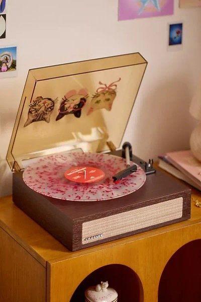 Crosley Uo Exclusive Scout Sassy Cat Record Player In Dark Brown At Urban Outfitters