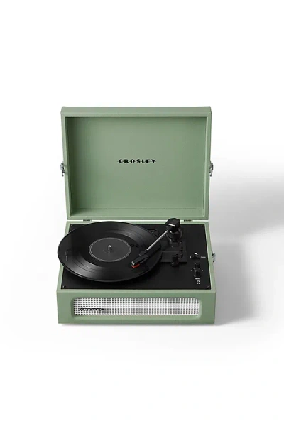 Crosley Voyager Bluetooth Record Player In Mint At Urban Outfitters In Mint