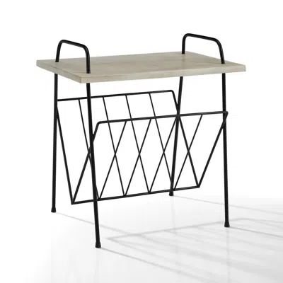 Crosley Wiltshire Turntable Stand In Natural In Brown