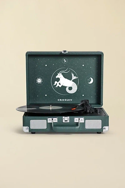 Crosley Zodiac Cruiser Plus Bluetooth Record Player In Capricorn At Urban Outfitters In Multi