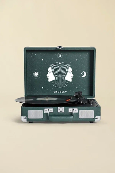 Crosley Zodiac Cruiser Plus Bluetooth Record Player In Gemini At Urban Outfitters In Multi