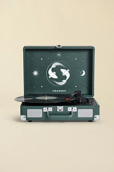 Crosley Zodiac Cruiser Plus Bluetooth Record Player In Pisces At Urban Outfitters In Multi