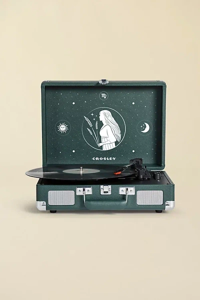 Crosley Zodiac Cruiser Plus Bluetooth Record Player In Virgo At Urban Outfitters In Multi