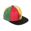 Cross Colours Circle Logo Color Block Snapback Hat