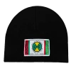 Cross Colours Label Logo Beanie In Black