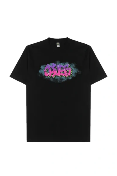 Cross Colours New York Graffiti T-shirt In Black