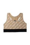 Cross Colours Power Revolution Progress Change Bralette In Nude