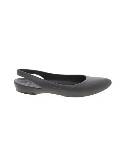 Pre-owned Cross Flats In Black