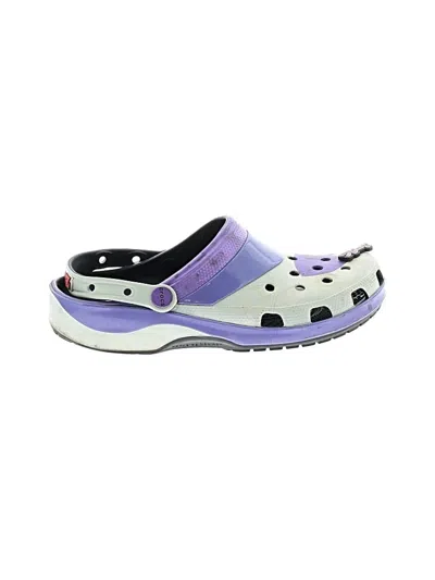 Pre-owned Cross Mule/clog In Purple