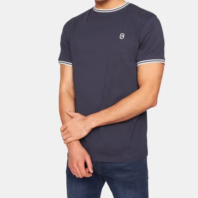 Crosshatch Mens Loader T-shirt (navy) In Blue