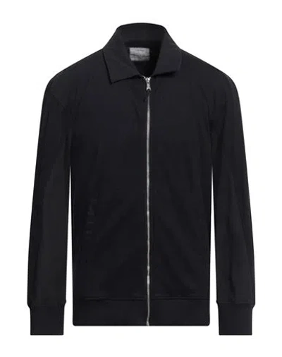 Crossley Man Jacket Black Size L Cotton, Elastane