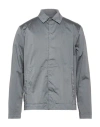 Crossley Man Jacket Charcoal Size L Cotton, Elastane In Gray