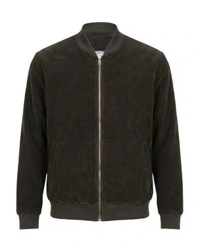 Crossley Man Jacket Dark Green Size M Cotton