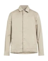 Crossley Man Jacket Khaki Size Xl Cotton, Elastane In Neutral