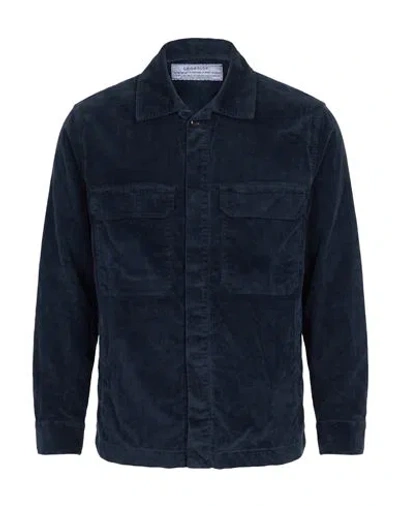 Crossley Man Jacket Midnight Blue Size M Cotton, Elastane