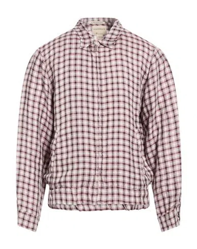 Crossley Man Jacket Pink Size Xl Linen