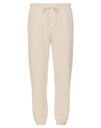 Crossley Man Pants Beige Size L Cotton, Recycled Cotton, Organic Cotton In Pink