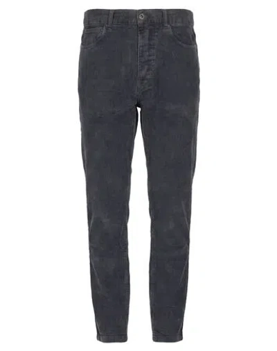 Crossley Man Pants Charcoal Size 30 Cotton In Black