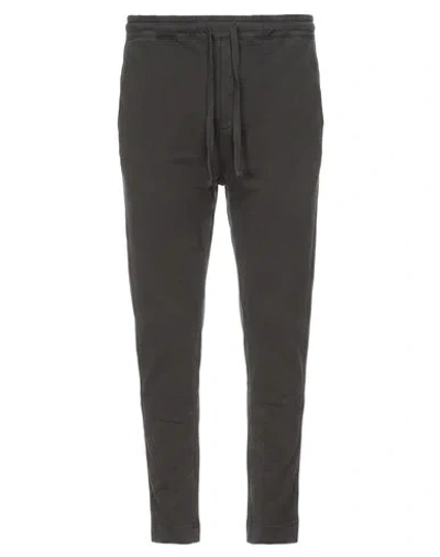 Crossley Man Pants Charcoal Size M Cotton In Gray