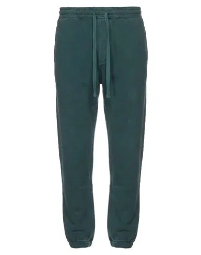 Crossley Man Pants Dark Green Size L Cotton, Recycled Cotton, Organic Cotton