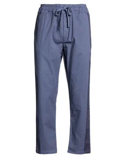 Crossley Man Pants Dark Purple Size S Cotton, Elastane