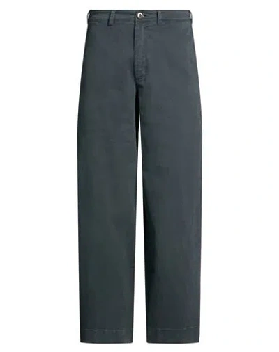 Crossley Man Pants Lead Size Xs Cotton, Elastane In Gray