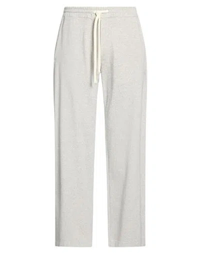 Crossley Man Pants Light Grey Size L Cotton In Gray