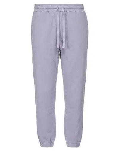 Crossley Man Pants Lilac Size L Cotton, Recycled Cotton, Organic Cotton In Purple