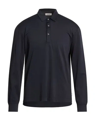 Crossley Man Polo Shirt Midnight Blue Size Xxl Cotton