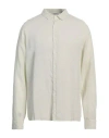Crossley Man Shirt Beige Size Xl Linen