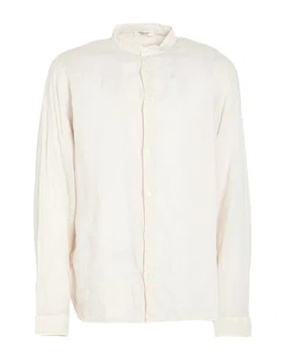 Crossley Man Shirt Beige Size Xxl Linen In Neutral