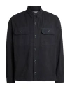 Crossley Man Shirt Black Size Xl Cotton, Elastane