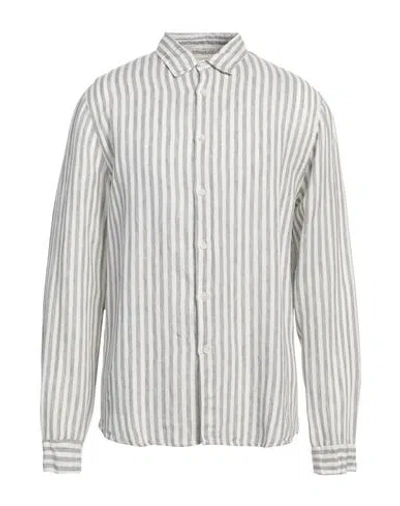 Crossley Man Shirt Grey Size Xl Linen