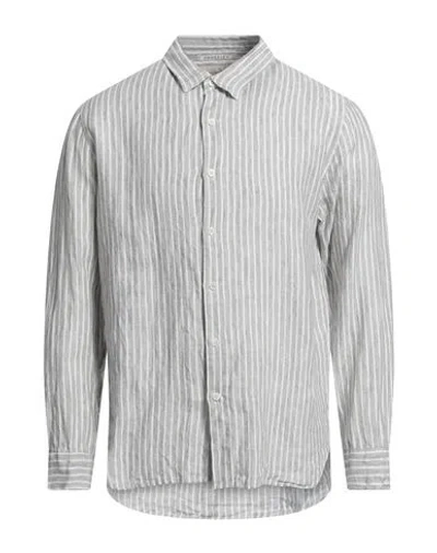 Crossley Man Shirt Grey Size Xxl Linen